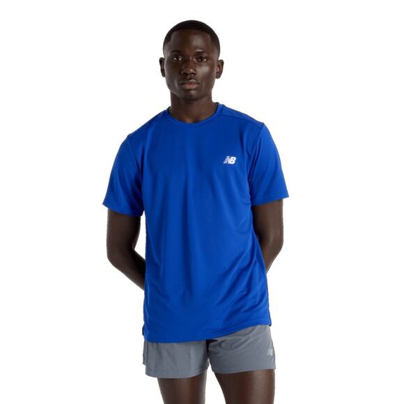 NWT New Balance MT51801 Sport Short Sleeve T-Shirt in Team Royal size Medium - Picture 1 of 5